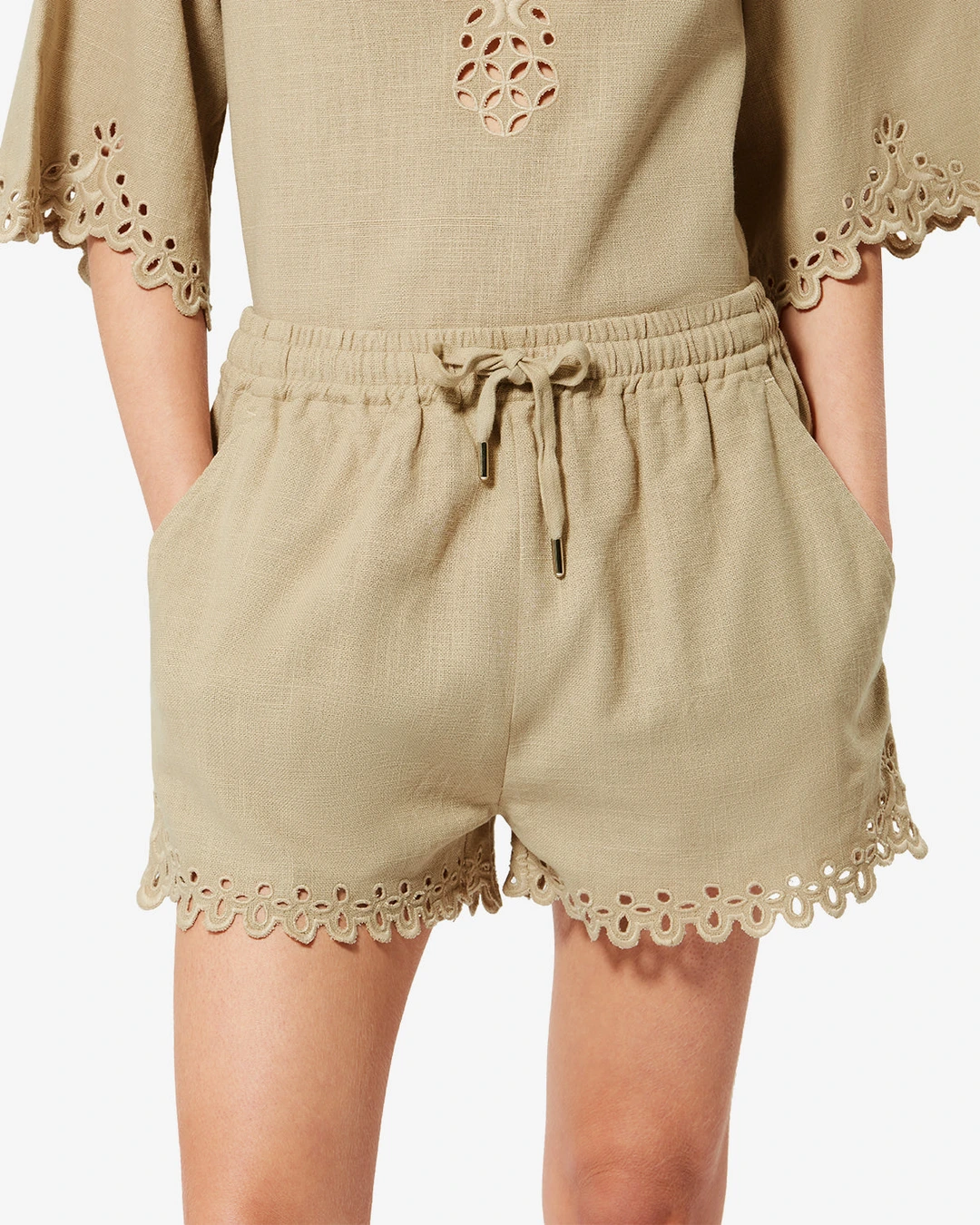 Short Balyme - Femme - Blanc - Taille 38 - Marant Étoile - 5