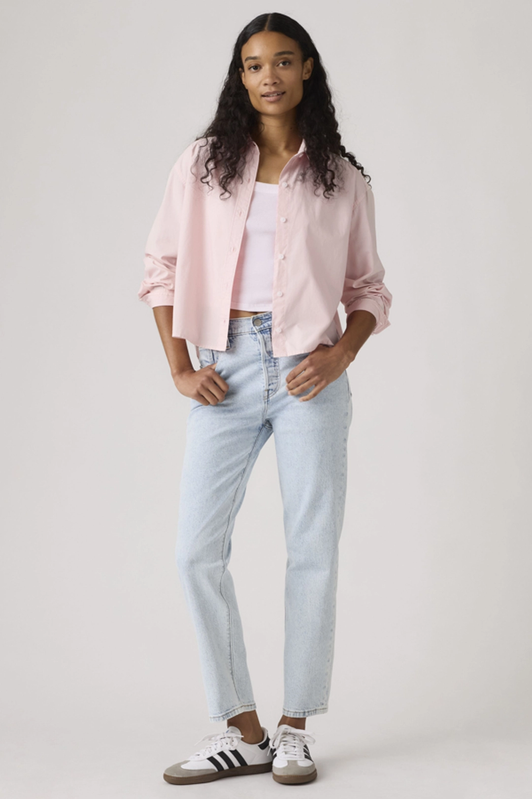 Levi's Jean 501 Crop Lightweight - Femme - Bleu / Curious Dawn Lightweight - 32X30