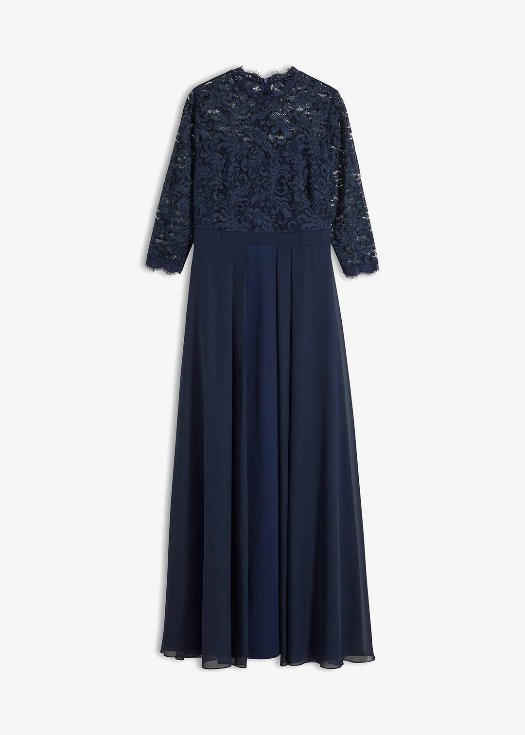 Robe longue avec dentelle