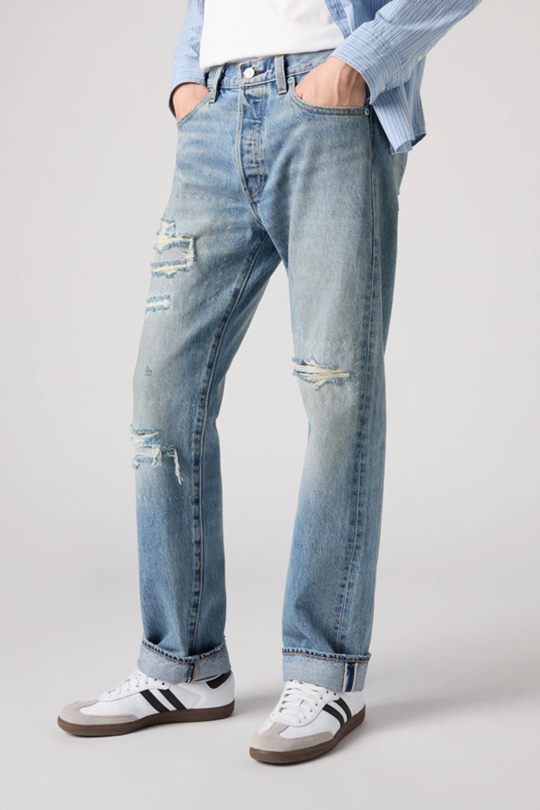 Jean Levi's 501 Original - Homme - Bleu / Do The Rump - 33X34 - 2
