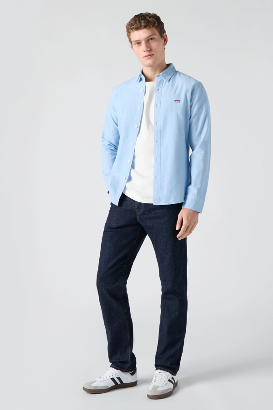 Levi's Jean Fuselé 502 - Homme - Bleu / Rock Cod - 40X32