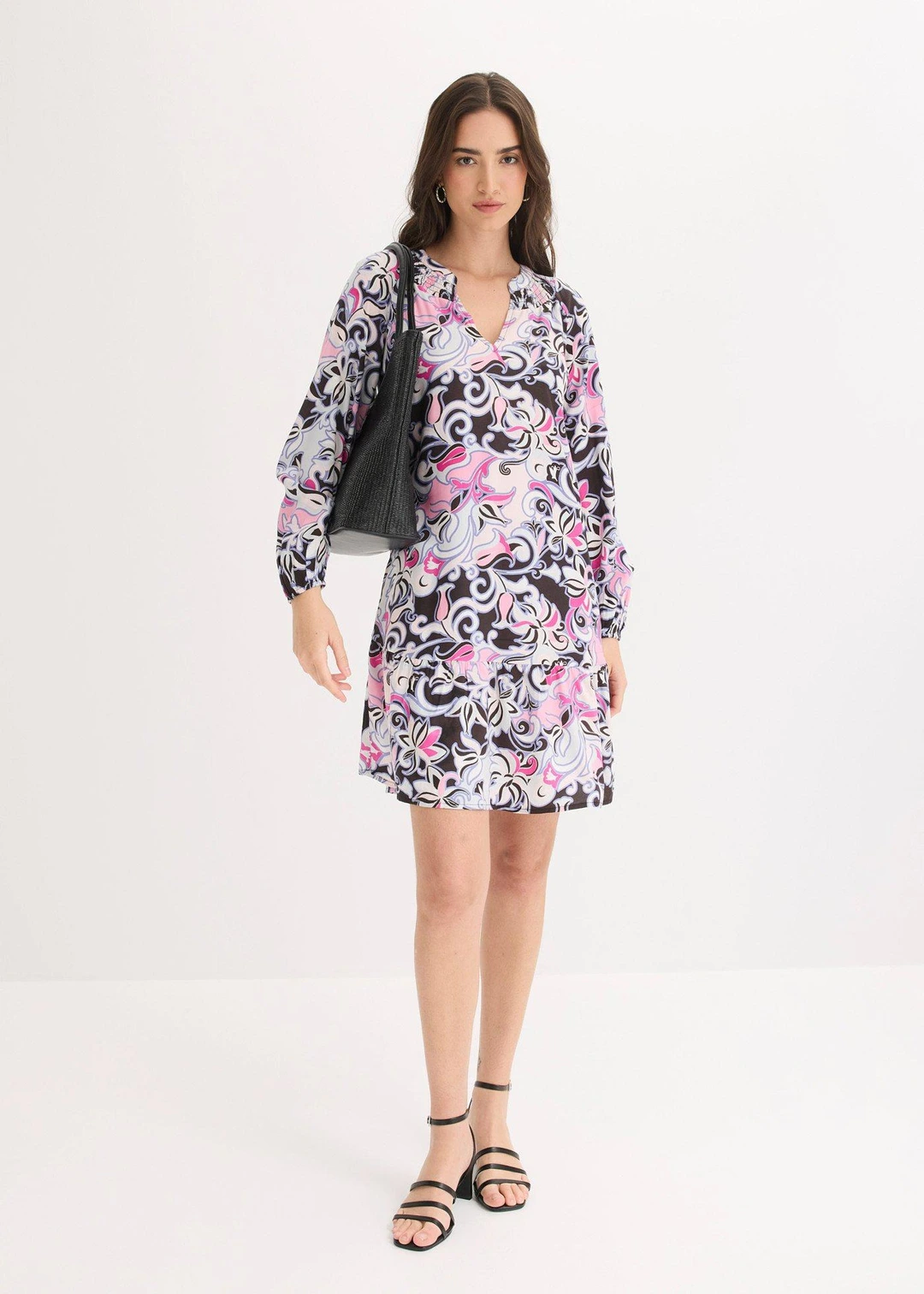 Robe-tunique en viscose fluide - 2