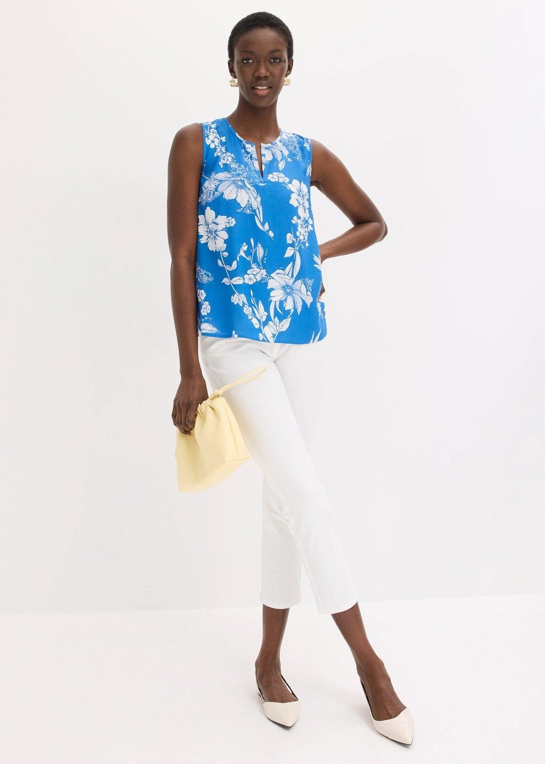 Blouse sans manches en viscose - 2