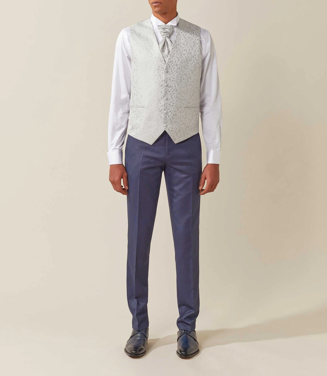 IZAC - Gilet costume de cérémonie gris ''Loic''