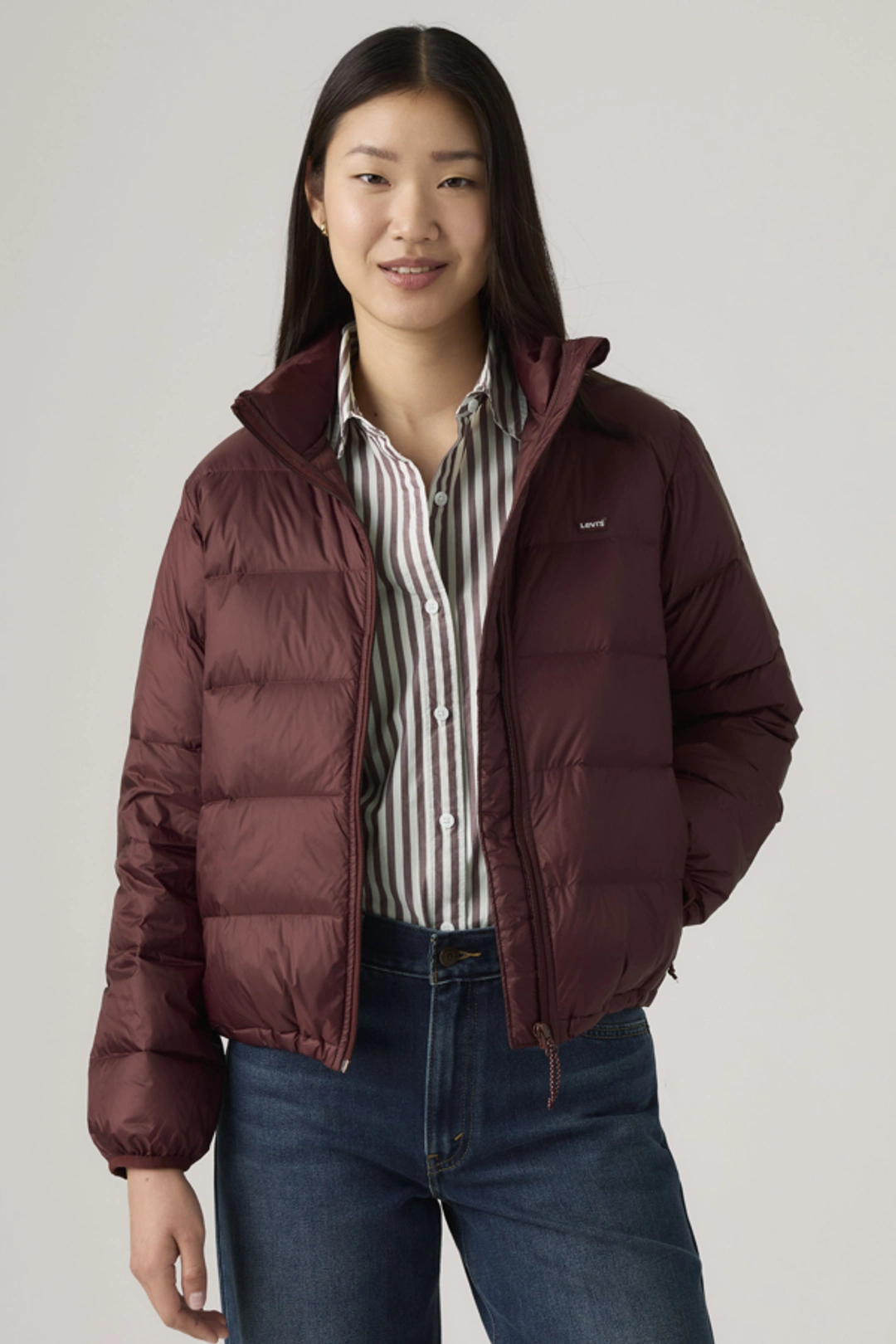 Levi's Doudoune Repliable Polly - Femme - Noir / Caviar - 2XS