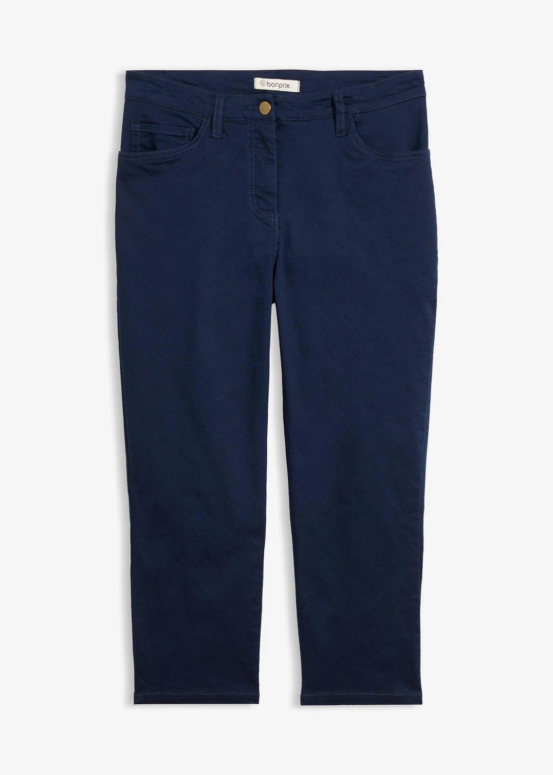 Jean droit, taille mi-haute et confortable