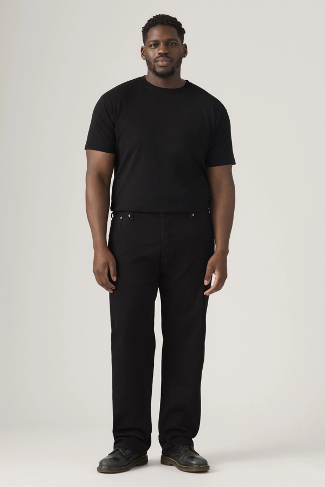 Levi's 501 Original Jeans (Big & Tall) - Homme - Noir / Listless - 50X34 - 2