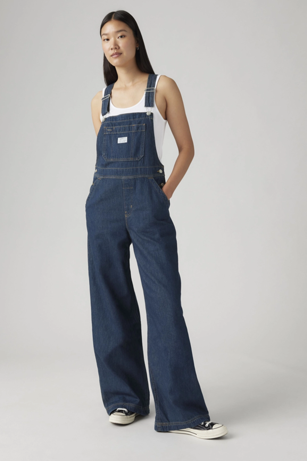 Levi's Salopette XL Lightweight - Femme - Bleu / Square Circle - 2XS