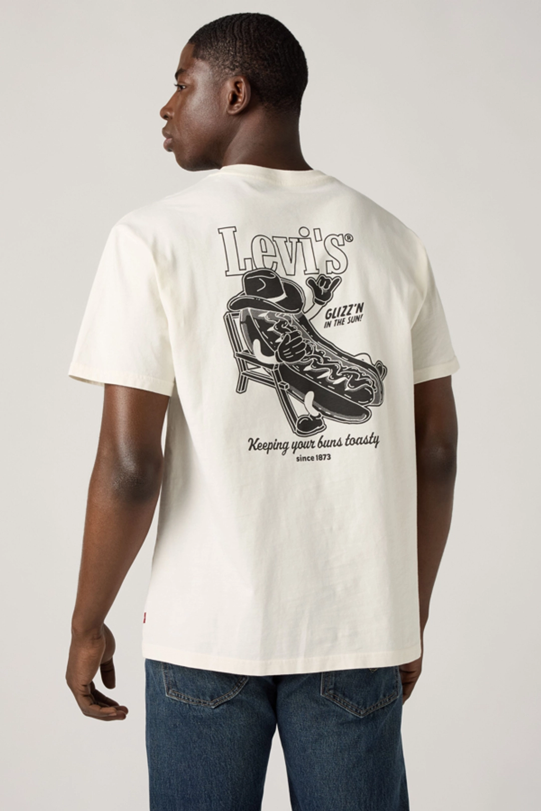 Levi's T Shirt Relaxed - Homme - Rouge / Crushed Berry - 2XL