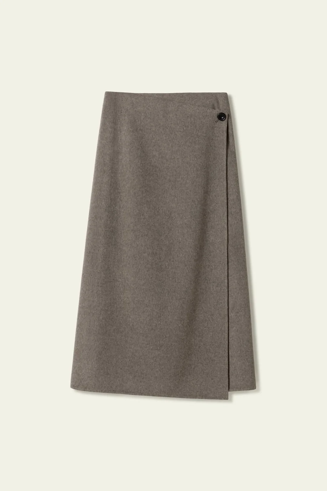 LILYSILK Jupe Femme en Laine et Soie Élégante à Drapé Asymétrique Americano 42