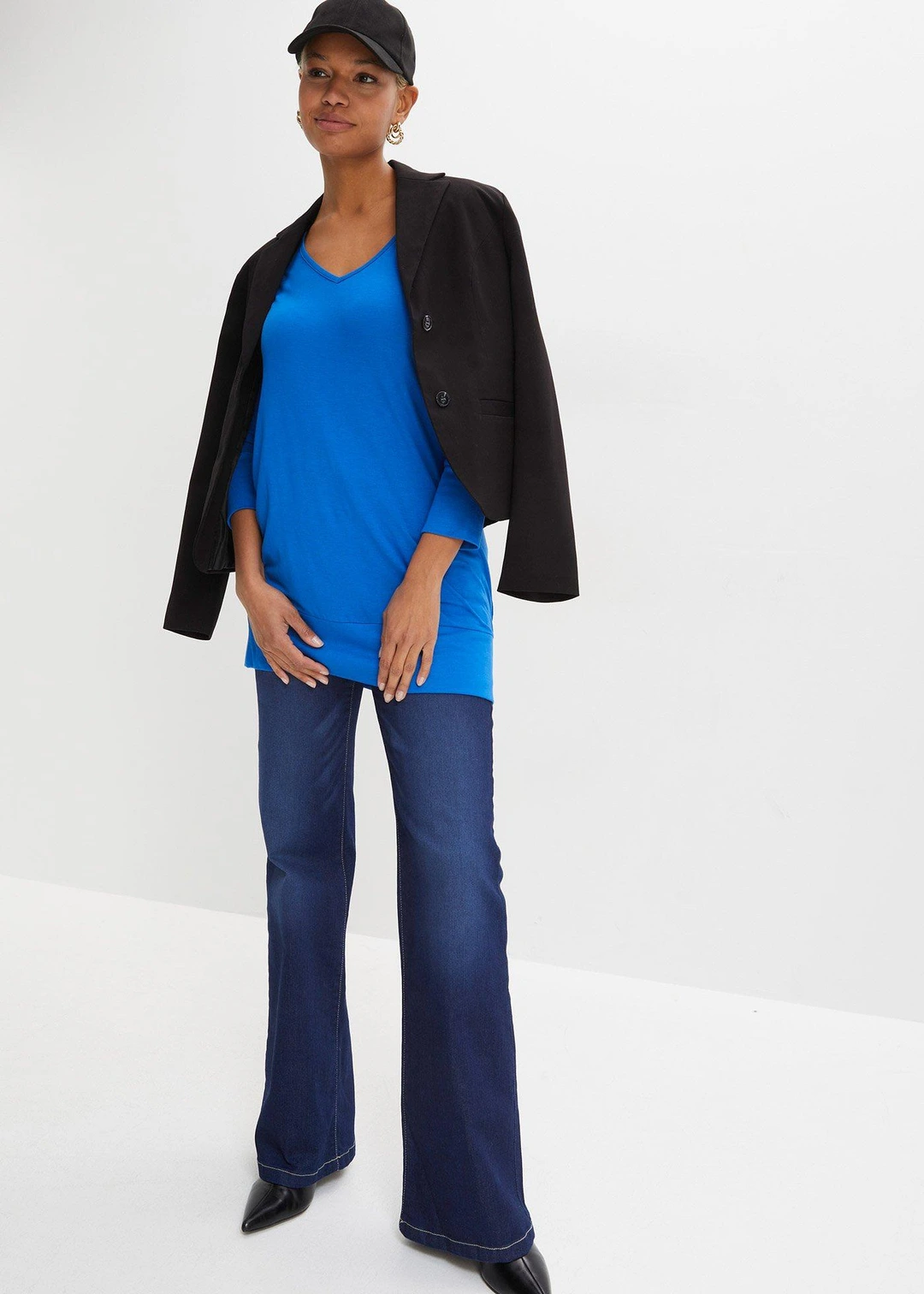 T-shirt oversize en viscose fluide - 2
