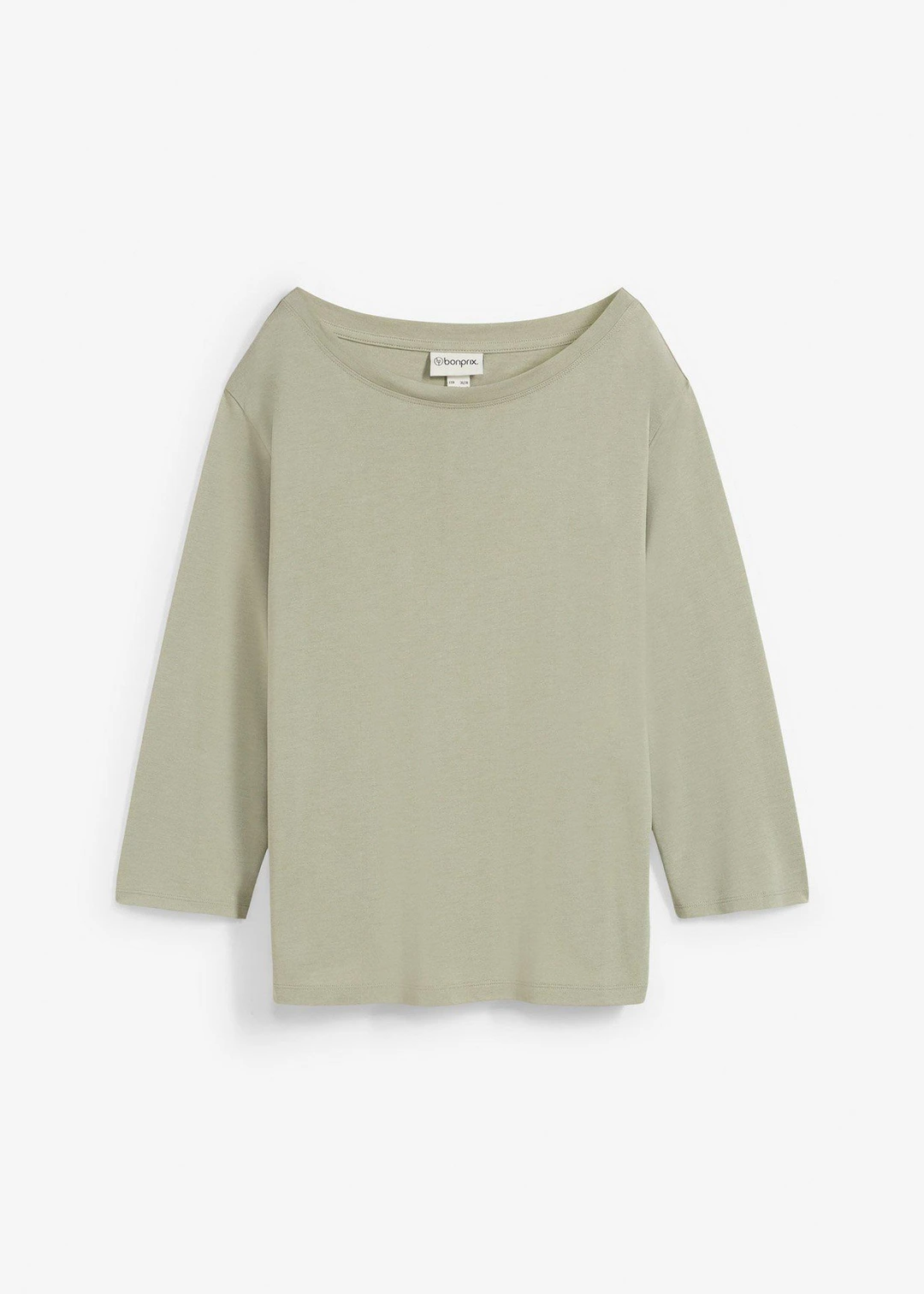 T-shirt épaule dénudée en modal mélangé