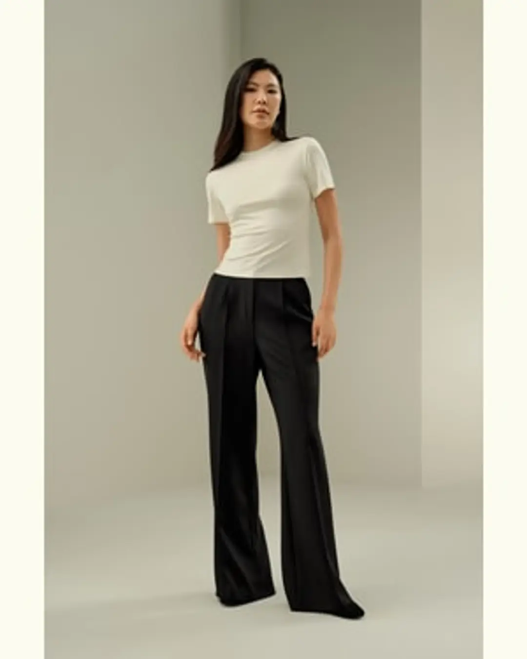 LILYSILK Tee Shirt Soie Meilleure Élasticité Soie Lavable En Machine Doux Pour La Peau Et Respirant Noir S - 2