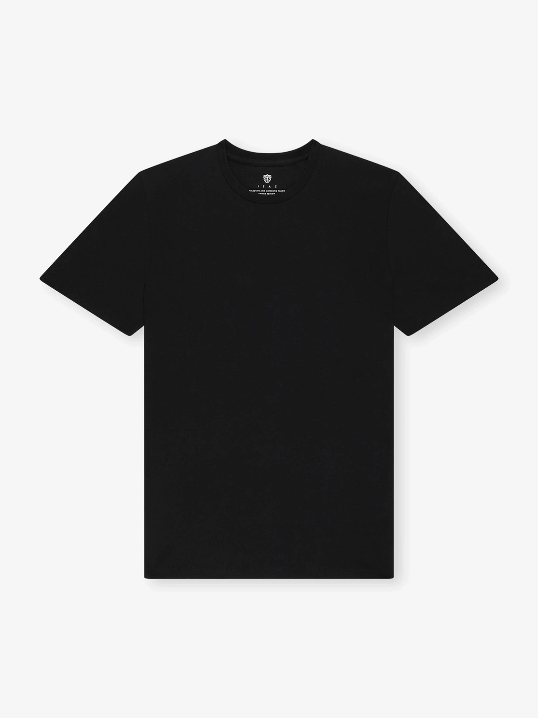 IZAC - T-shirt col rond noir
