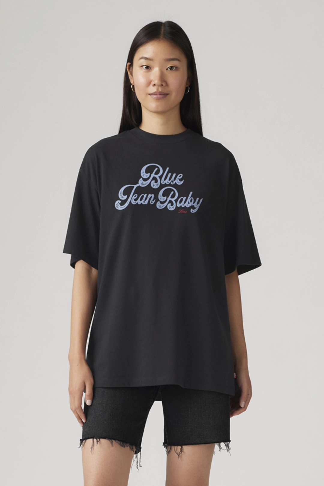 Levi's T Shirt Graphique Short Stack - Femme - Noir / Blue Jean Baby Pirate Black - XS - 2
