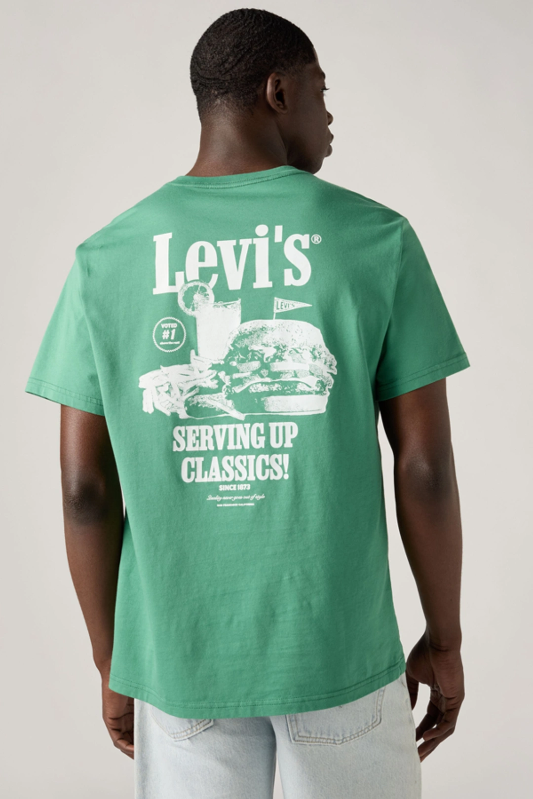 Levi's T Shirt Relaxed - Homme - Rouge / Crushed Berry - 2XL