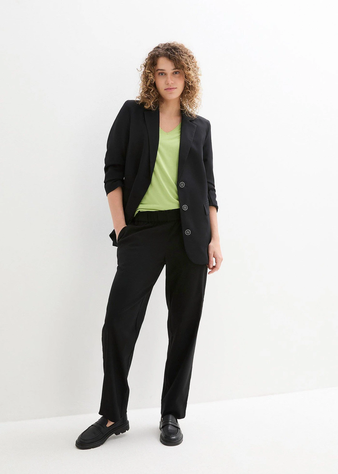 T-shirt long en viscose extensible - 2