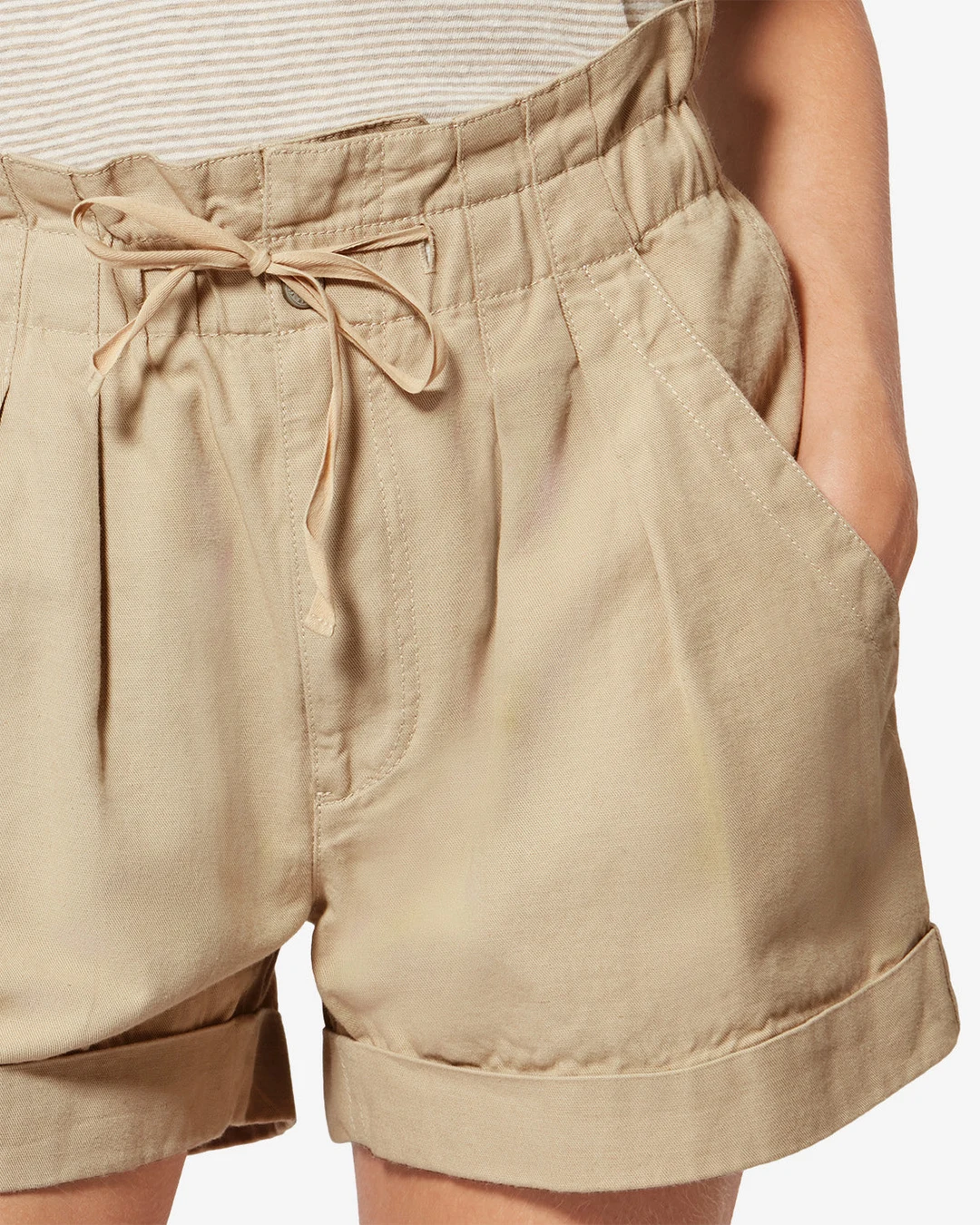 Short Nirma - Femme - Beige - Taille 42 - Marant Étoile - 2