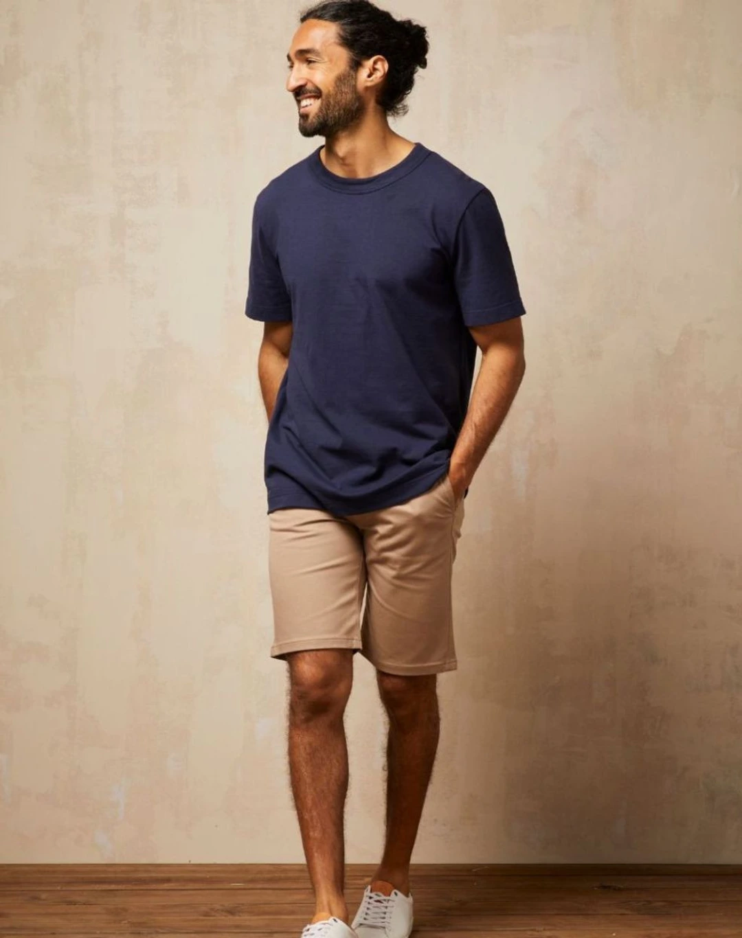 T-shirt en Coton BIO - Bleu Minuit - Homme - Lemahieu