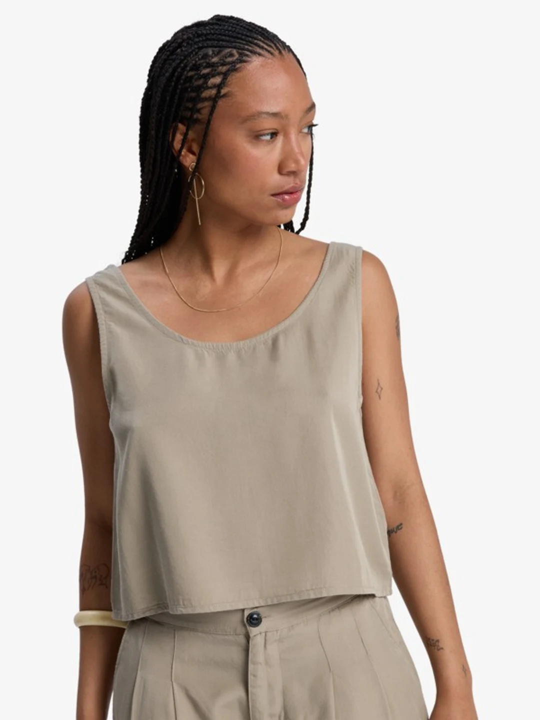 Vista - Débardeur pour Femme Beige