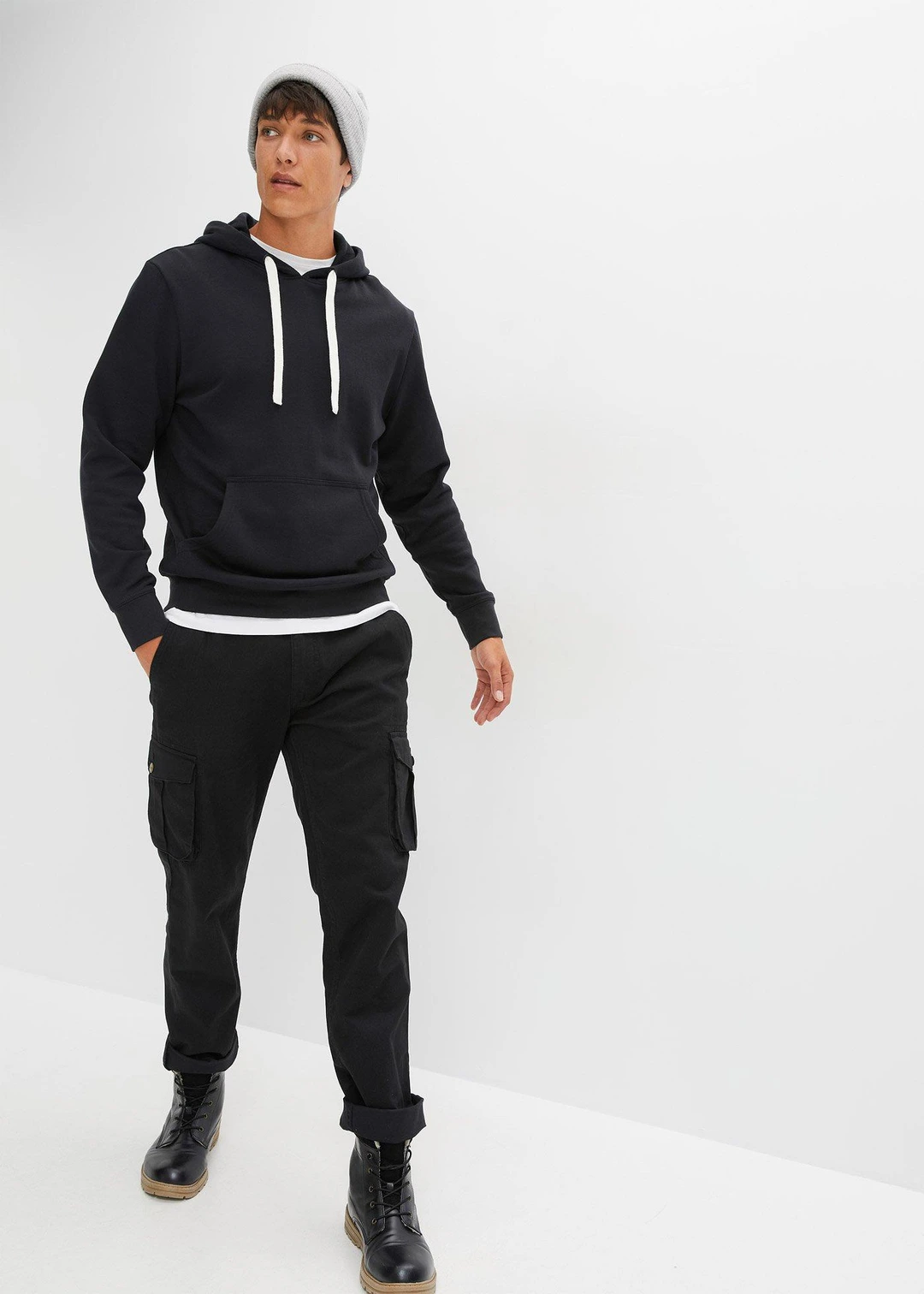 Sweat à capuche 100% coton - 2