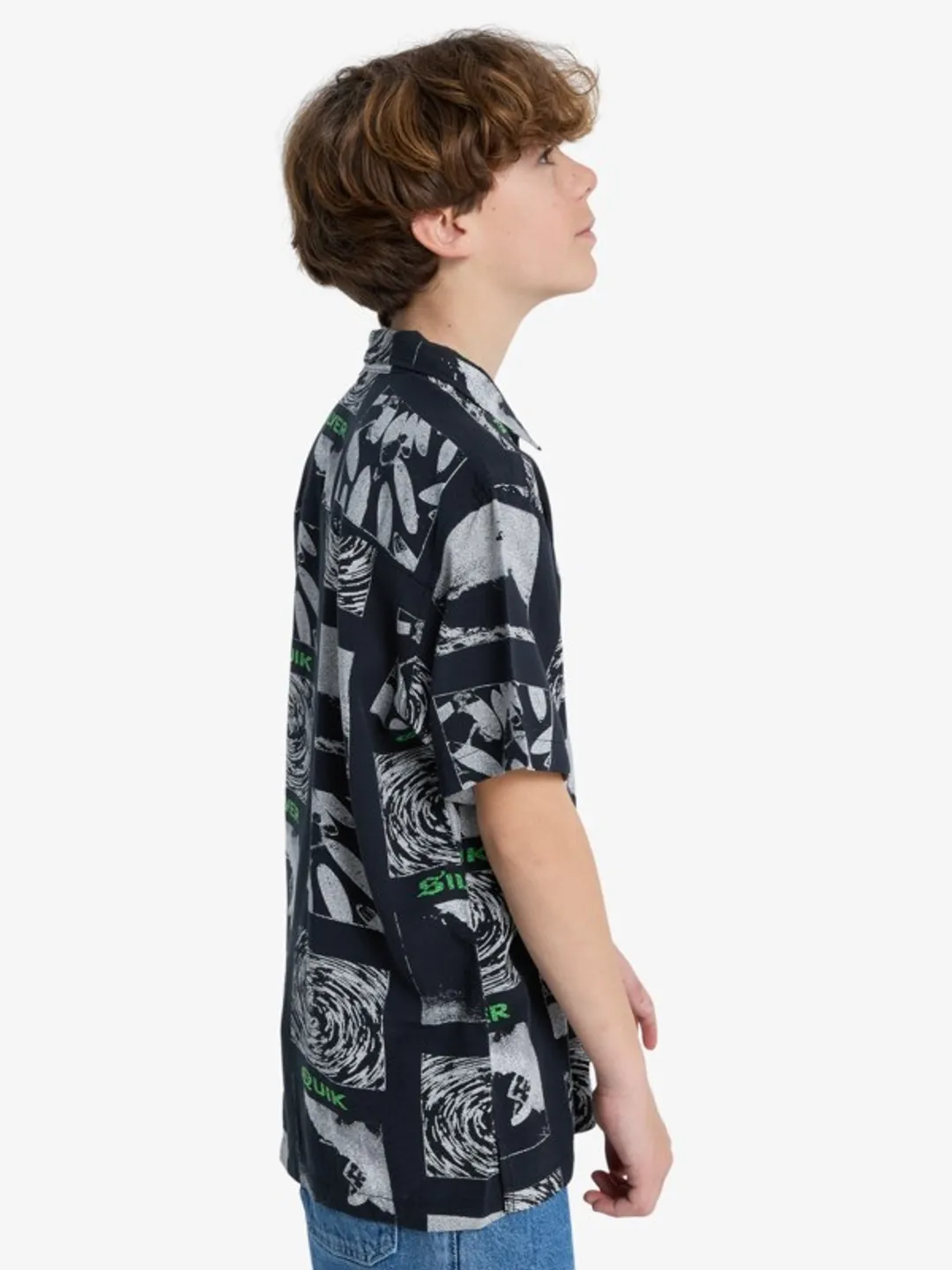 Mercury Tubes - Chemise manches courtes pour Garçon 8-16 ans Noir