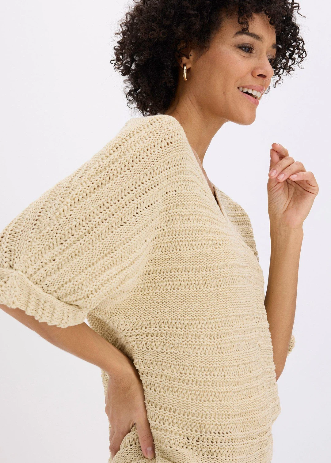 Pull en maille ajourée - 3