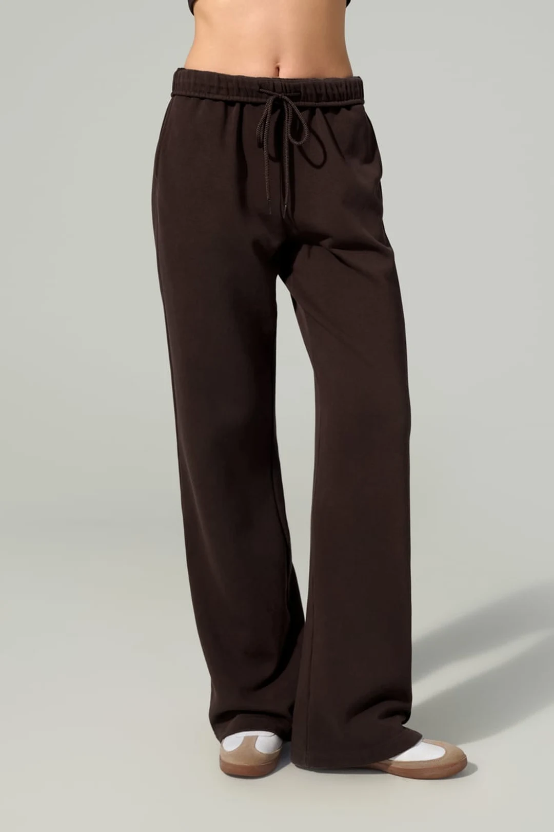 LILYSILK Pantalon Seamflow Stride Noir S - Confort Soyeux SILKERRY , Coupe Droite Ajustée, Poches Latérales, Idéal Détente