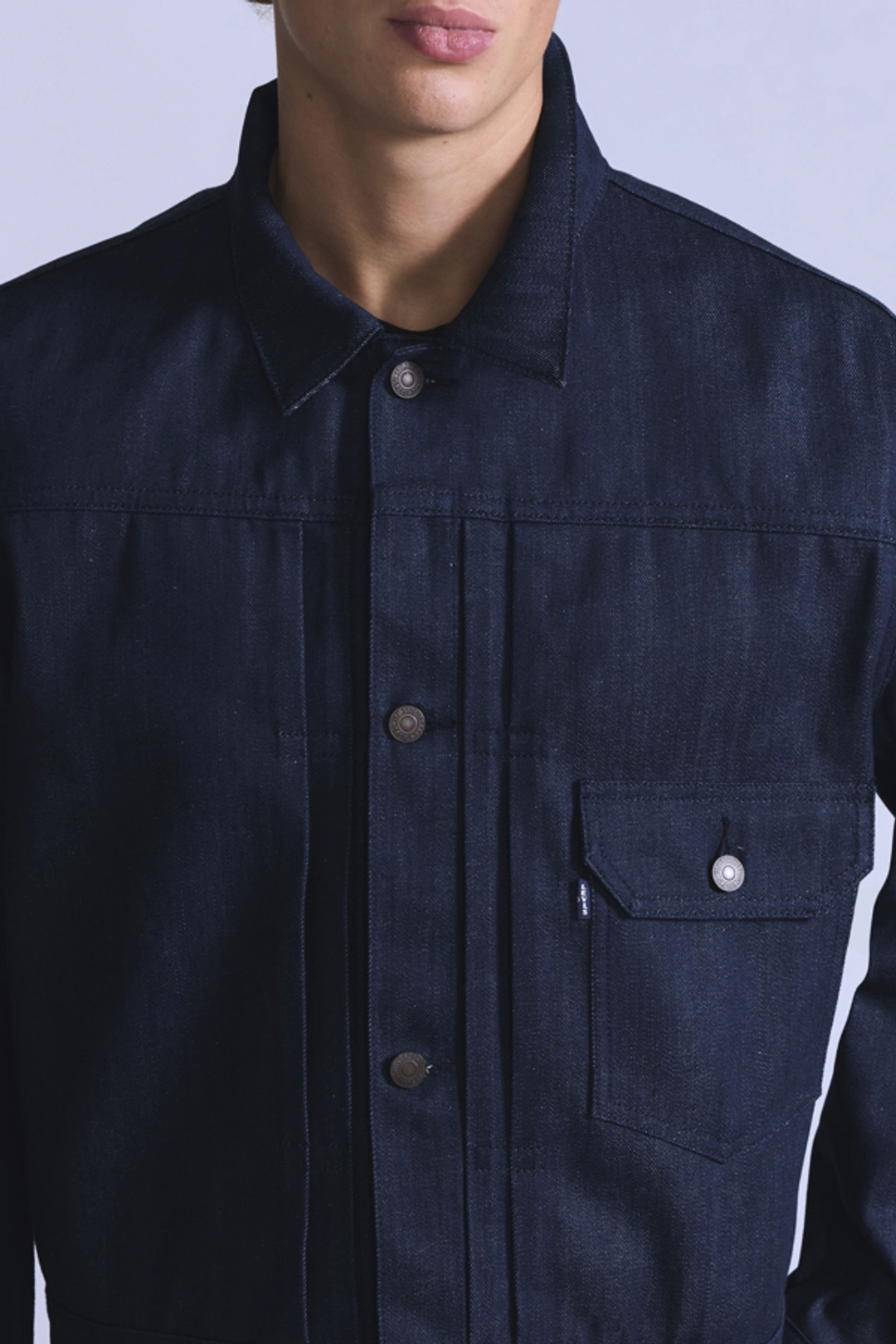 Levi's Veste Trucker Type I - Homme - Bleu / Moj Hitch - M - 2