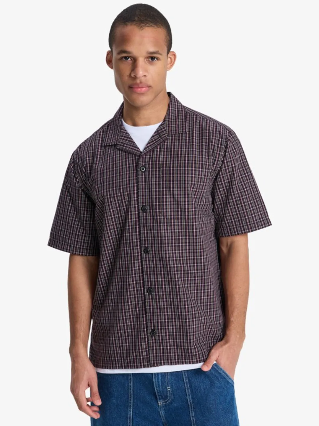 Mercury Double Zero - Chemise manches courtes pour Homme Noir
