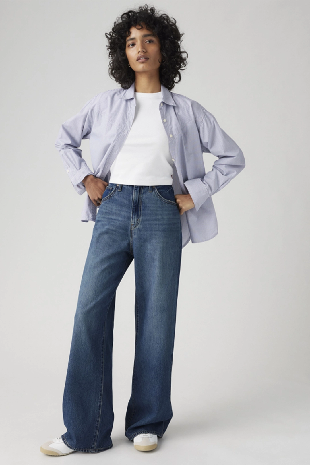Levi's Jean Cinch Baggy - Femme - Bleu / Invested Indigo - 31X33