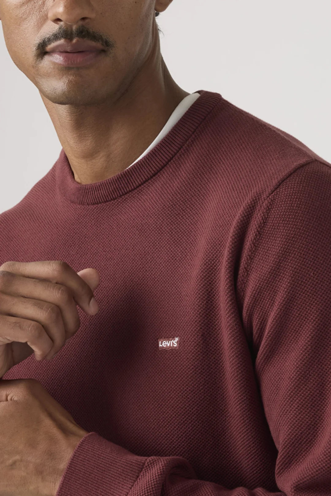 Levi's Pull Over Lightweight Housemark - Homme - Vert / Deep Depths - 2XL - 2