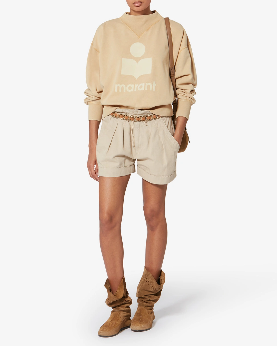 Sweat Shirt Moby - Femme - Bubblegum-bordeaux - Taille 42 - Marant Étoile - 4