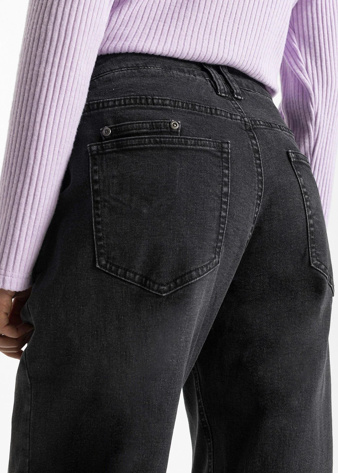 Jean Barrel, taille mi-haute, extensible - 3