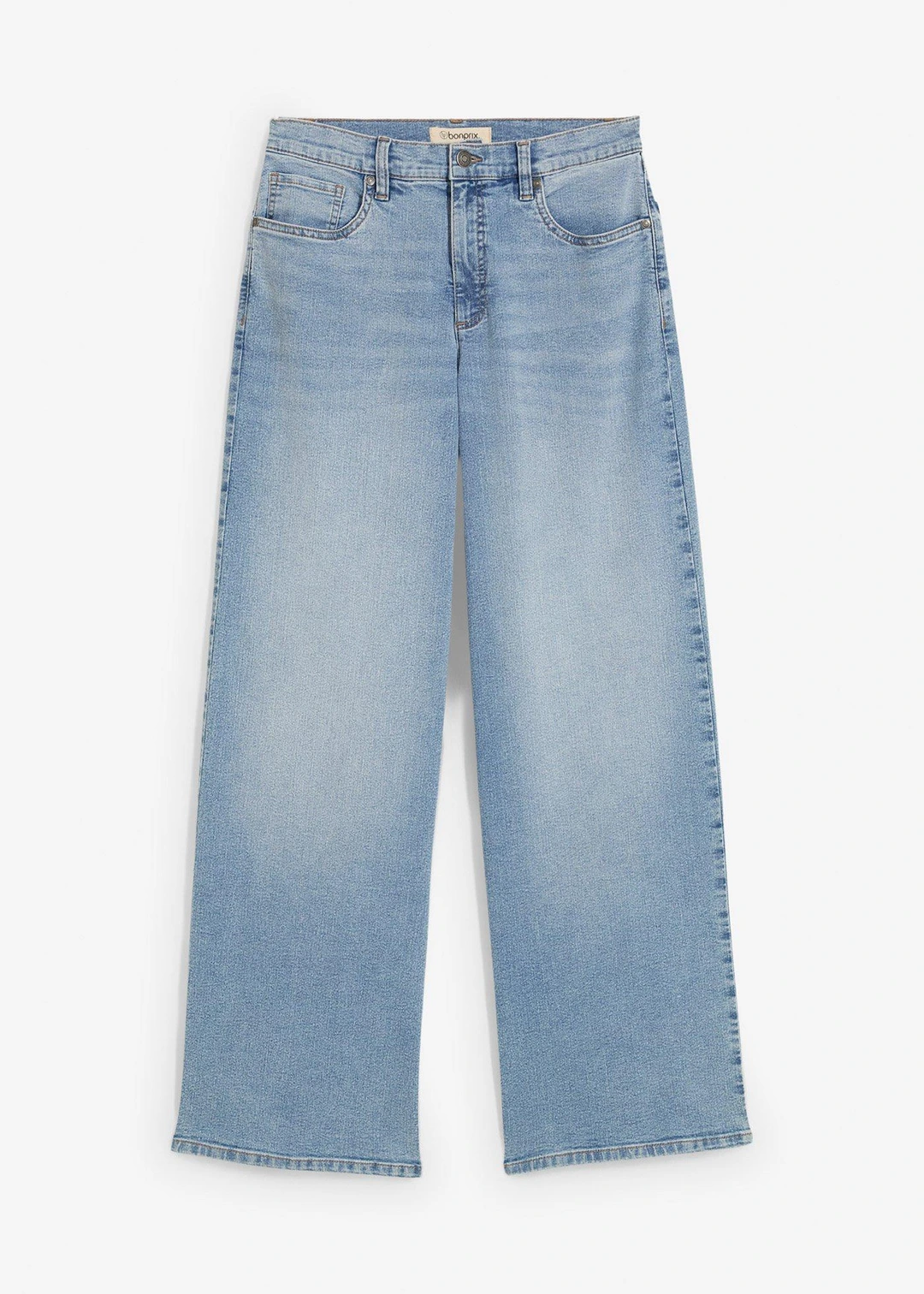Jean large taille haute