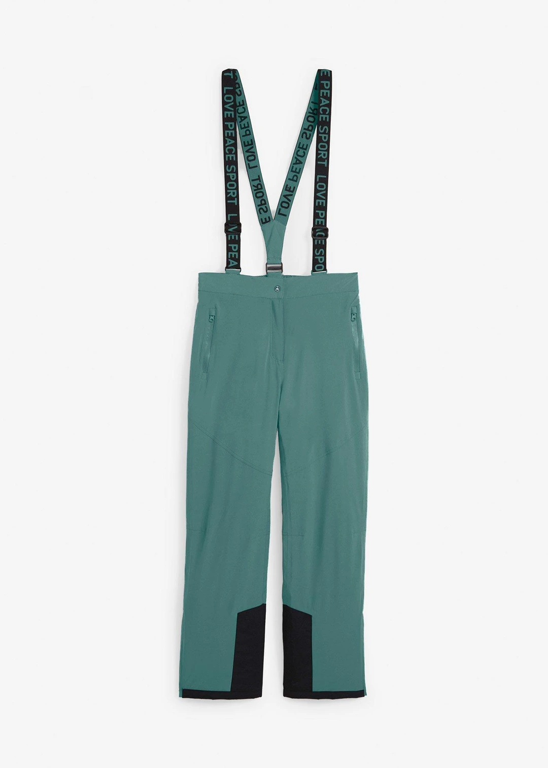 Pantalon de ski thermique imperméable avec bretelles amovibles