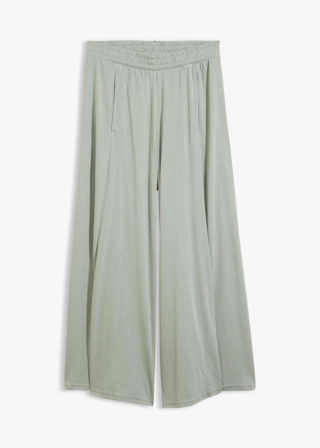 Jupe-culotte en jersey, jambes larges