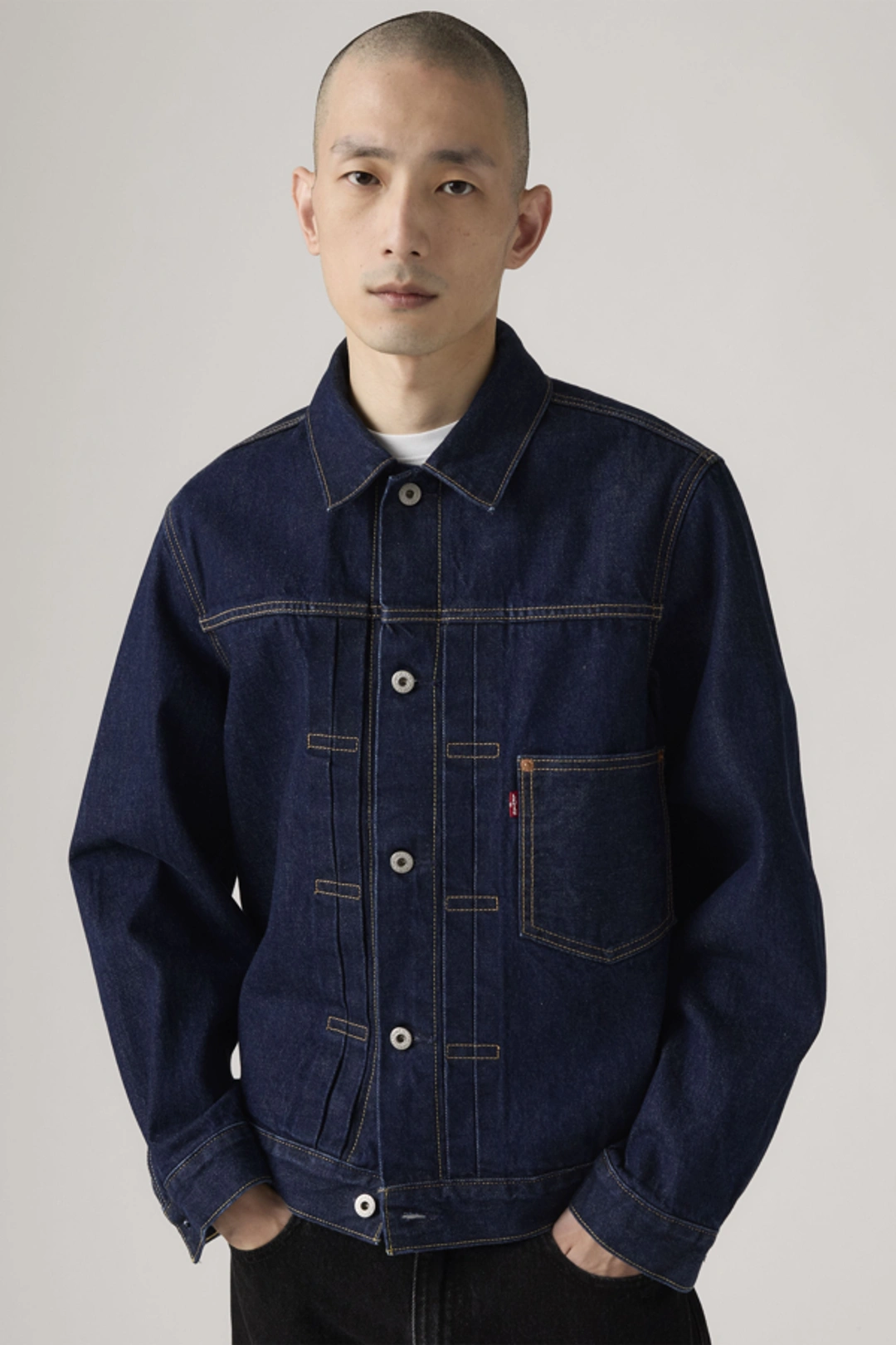Levi's Veste Trucker Type I - Homme - Bleu / Medium Indigo Stonewash - XL