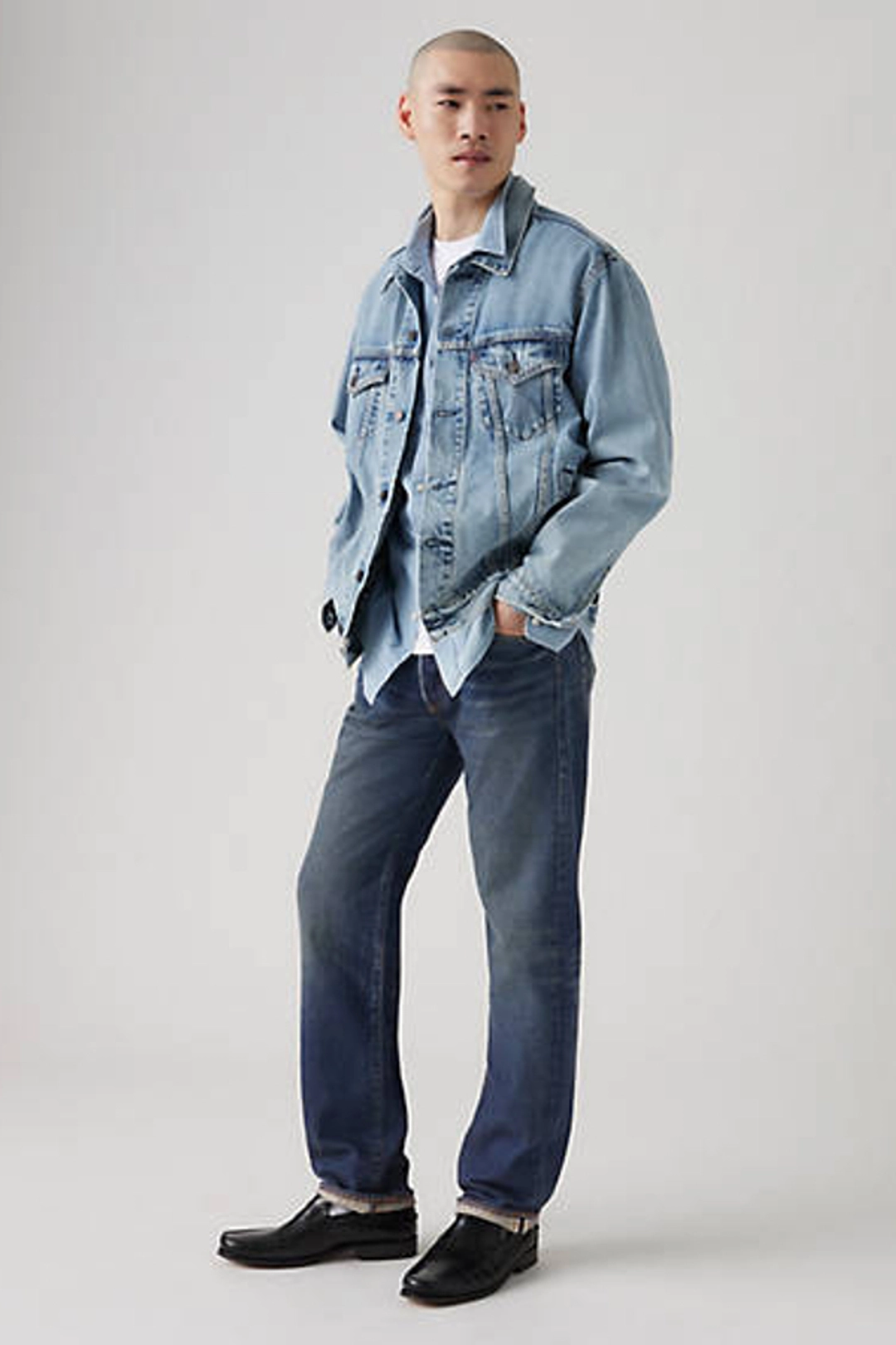 Jean Levi's 501 Original - Homme - Bleu / Do The Rump - 33X34