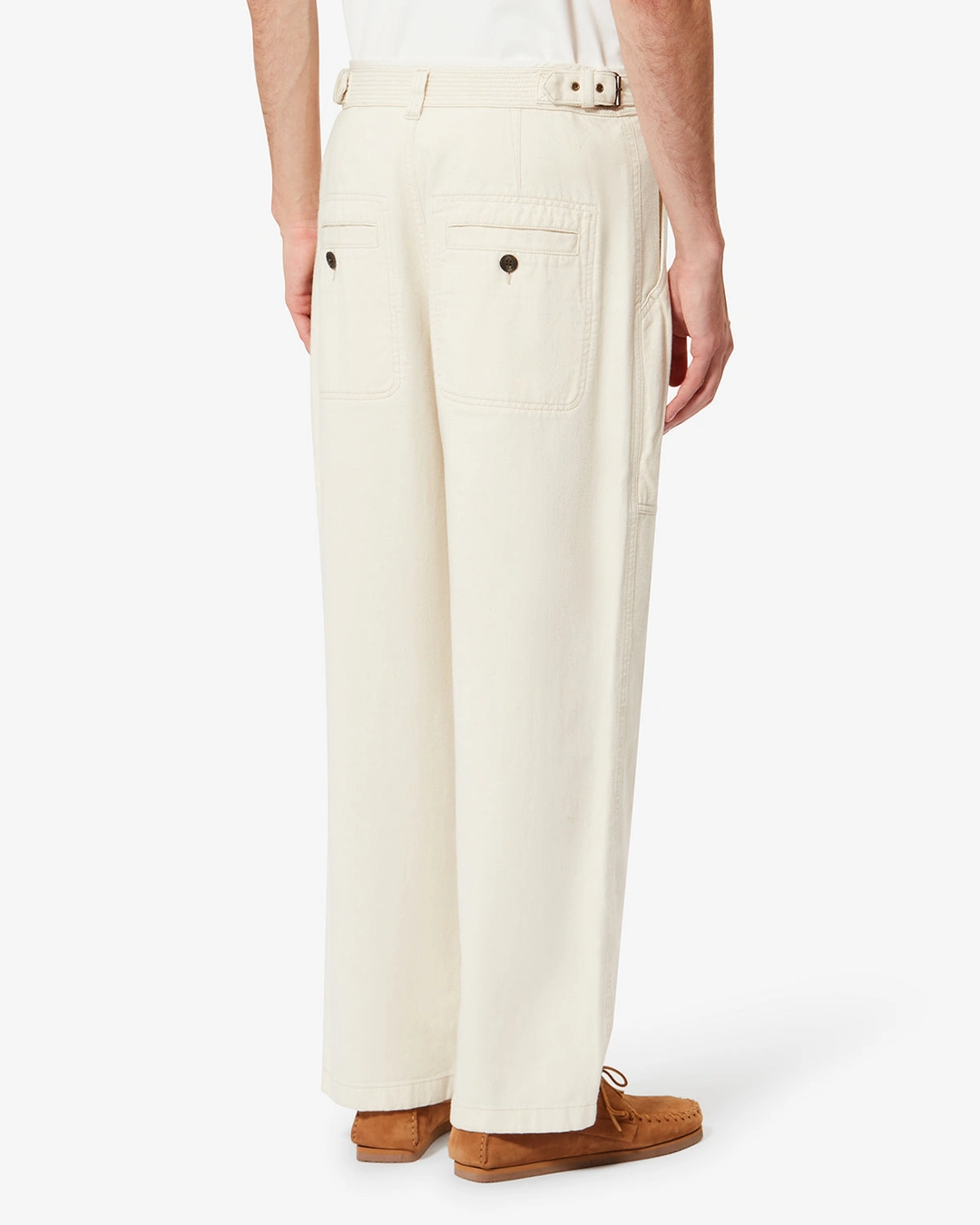 Pantalon Ilyan - Homme - Écru - Taille 44 - 3