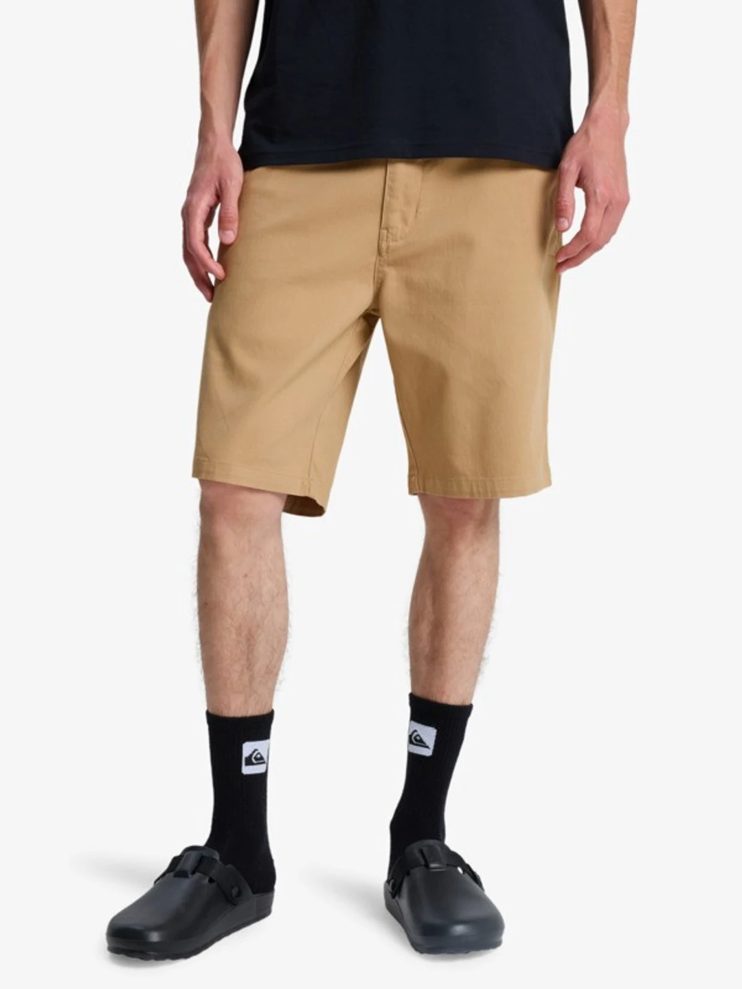Union Straight 20" - Short en denim pour Homme Noir