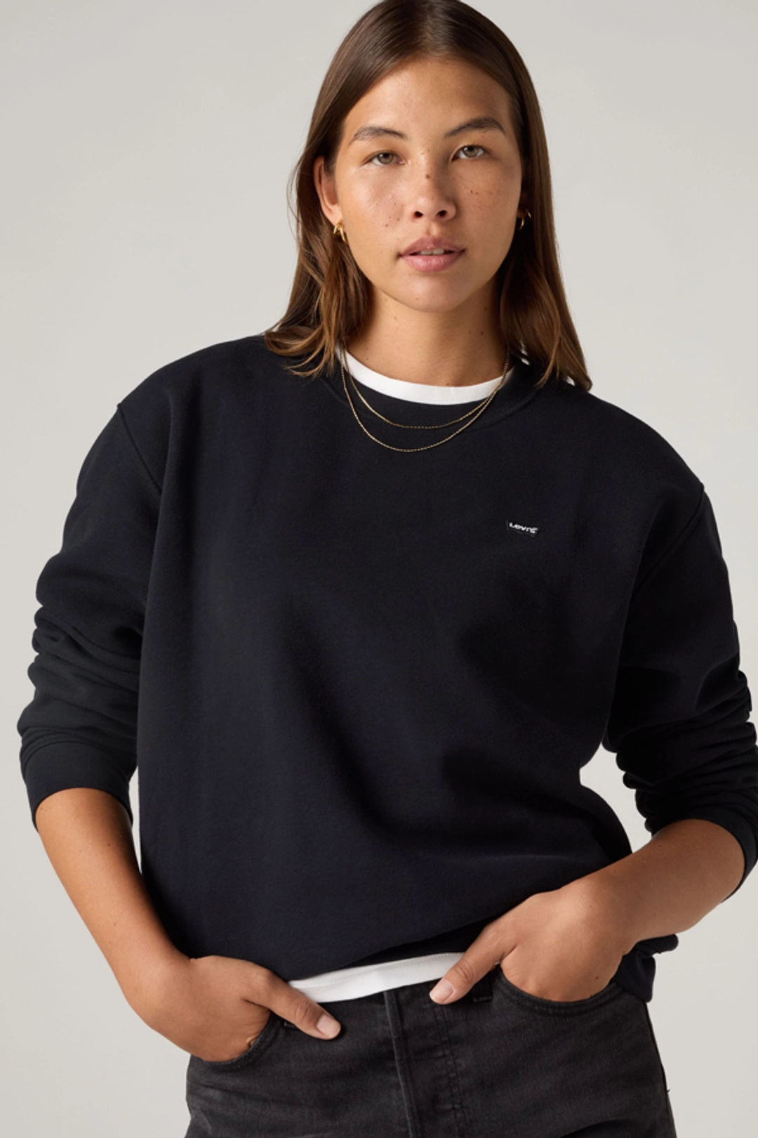 Levi's Sweat Shirt Everyday - Femme - Vert / Pine Green - XS