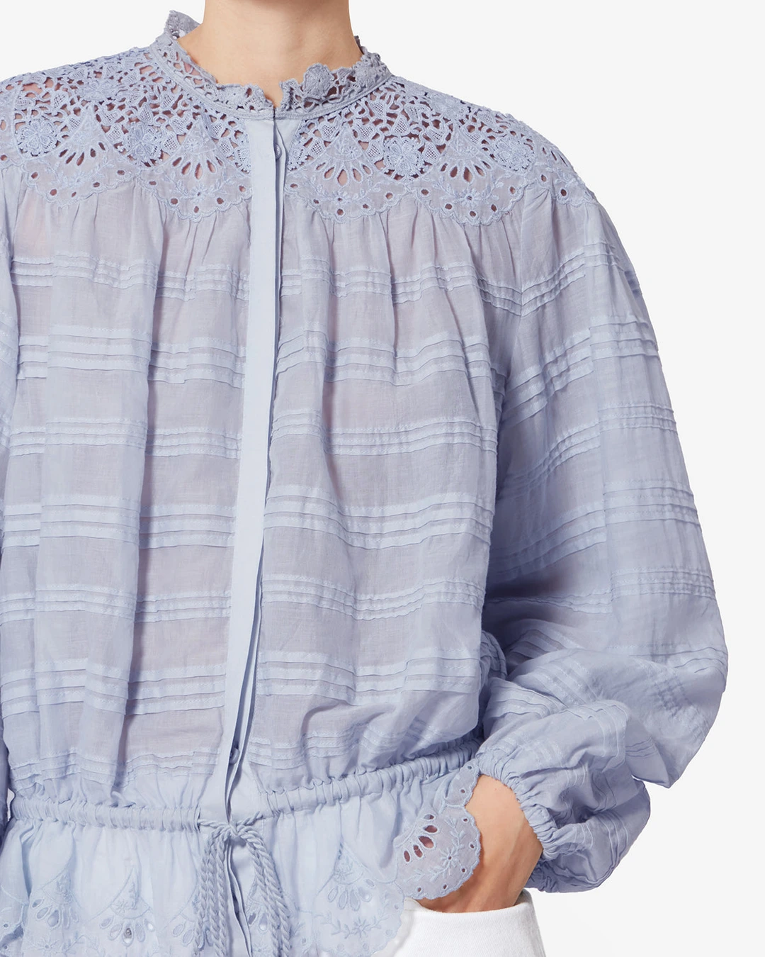 Blouse Polly - Femme - Bleu Clair - Taille 42 - Marant Étoile - 2