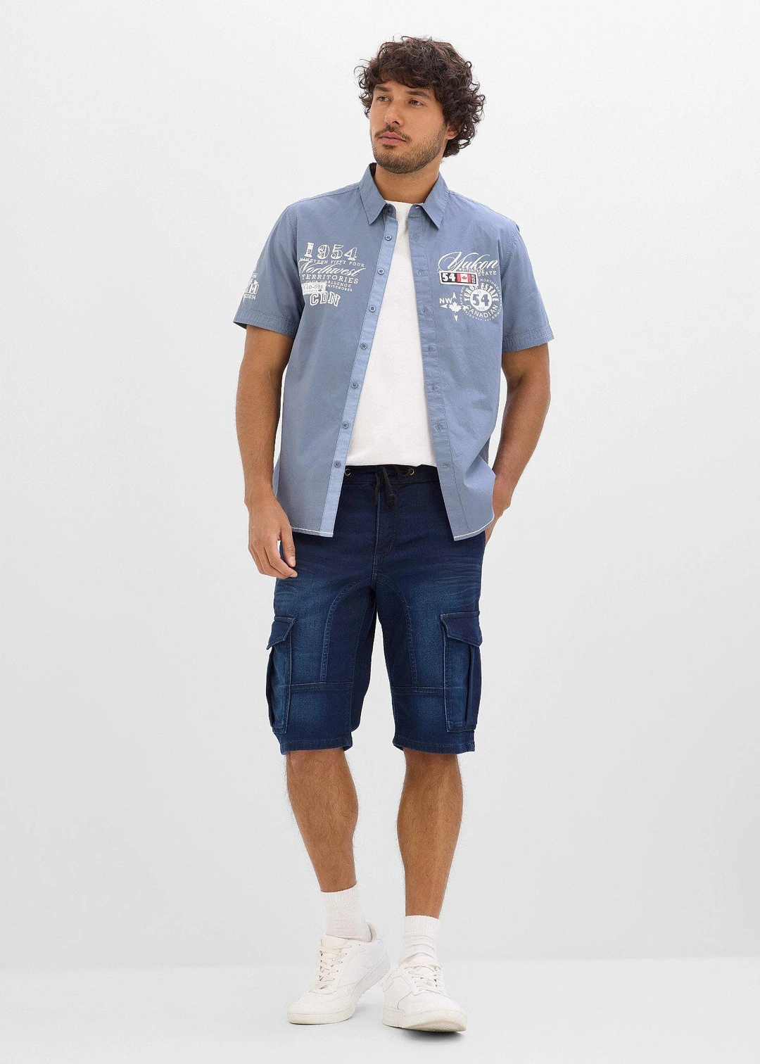Chemise manches courtes, coupe slim - 2