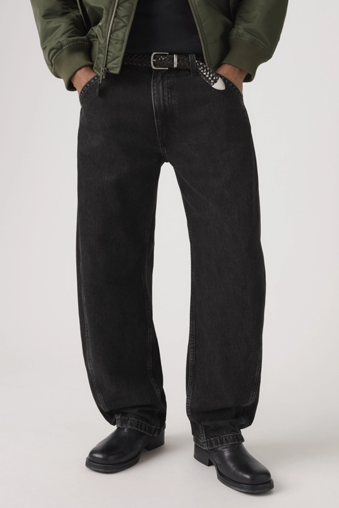 Levi's Jean Baggy Barrel - Homme - Noir / Forget Me Nots - 36X32 - 2