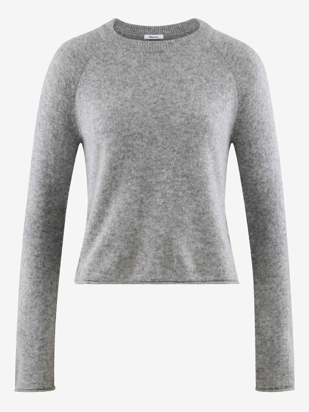 Pull-over en tricot gris - XL