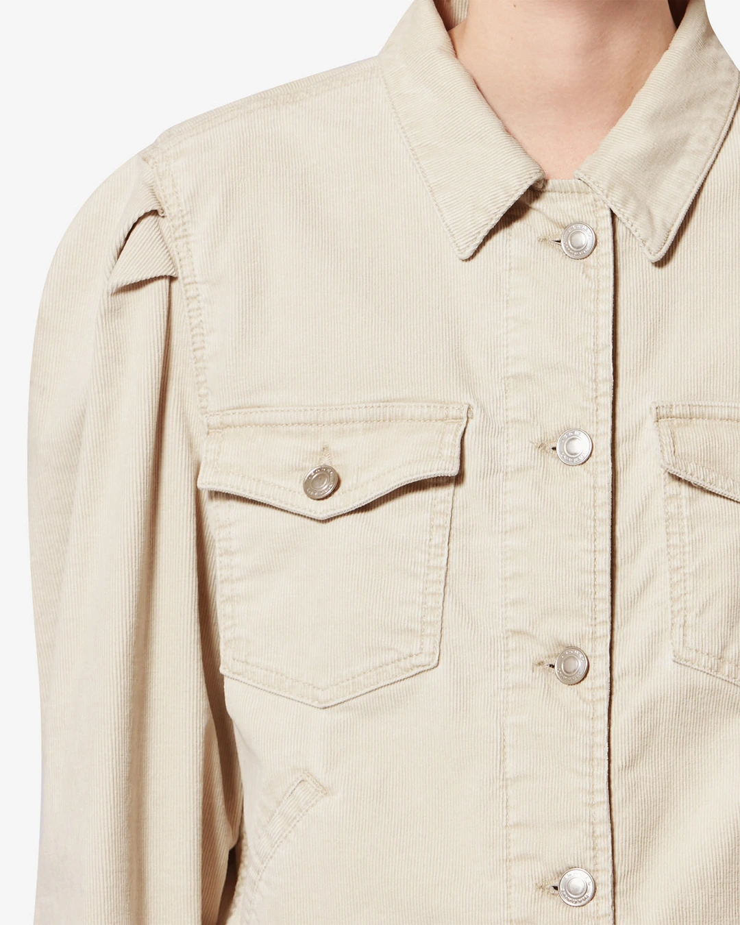 Veste Bolineav - Femme - Écru - Taille 42 - Marant Étoile - 2