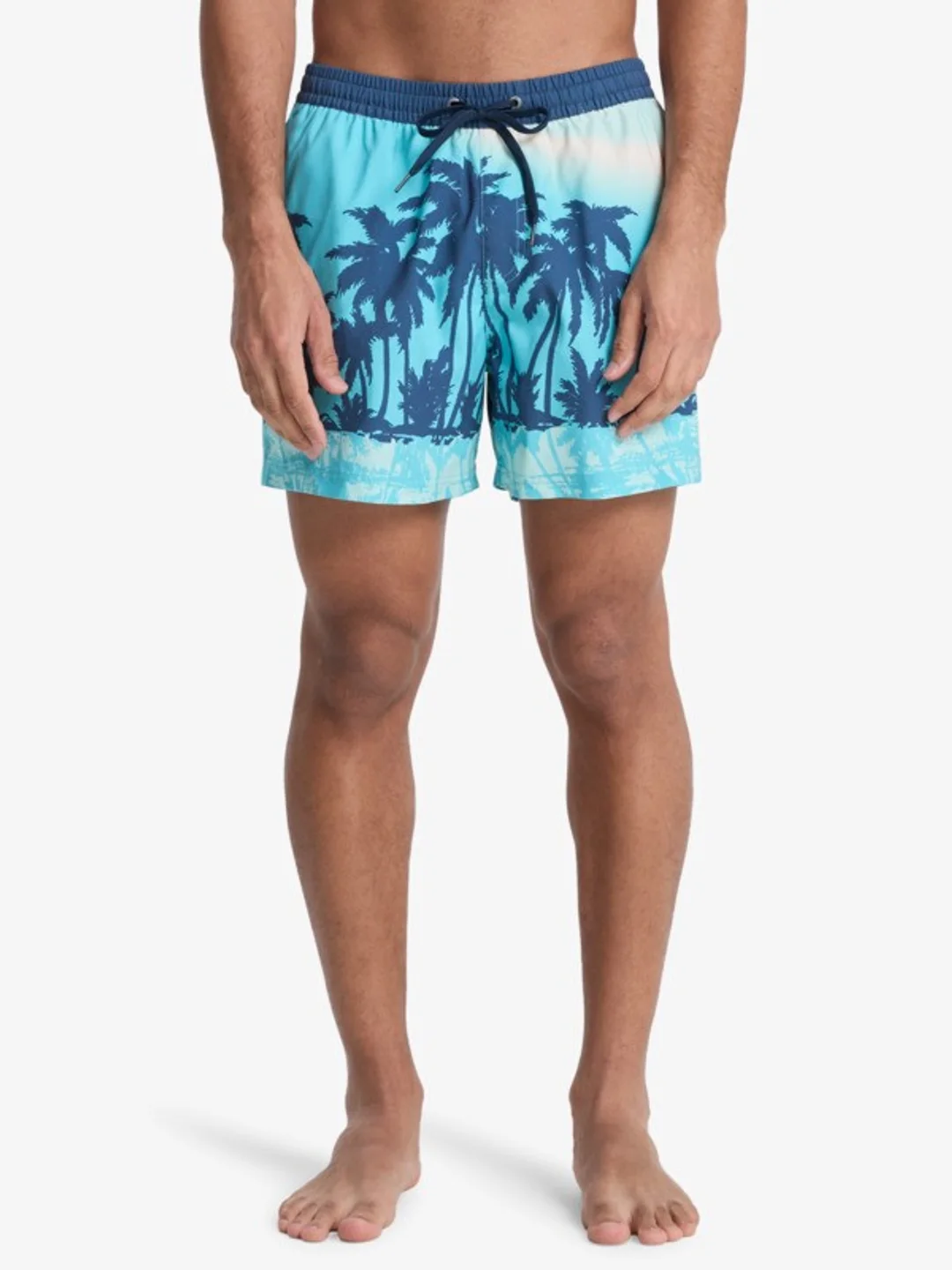 Everyday Printed Volley 15" - Short de bain pour Homme Bleu