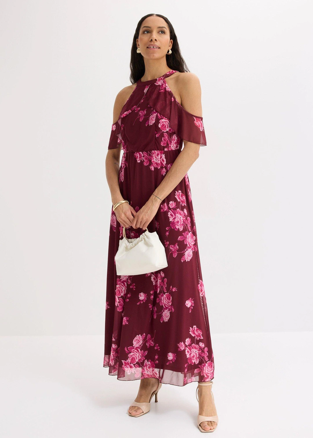 Robe longue en mesh - 2