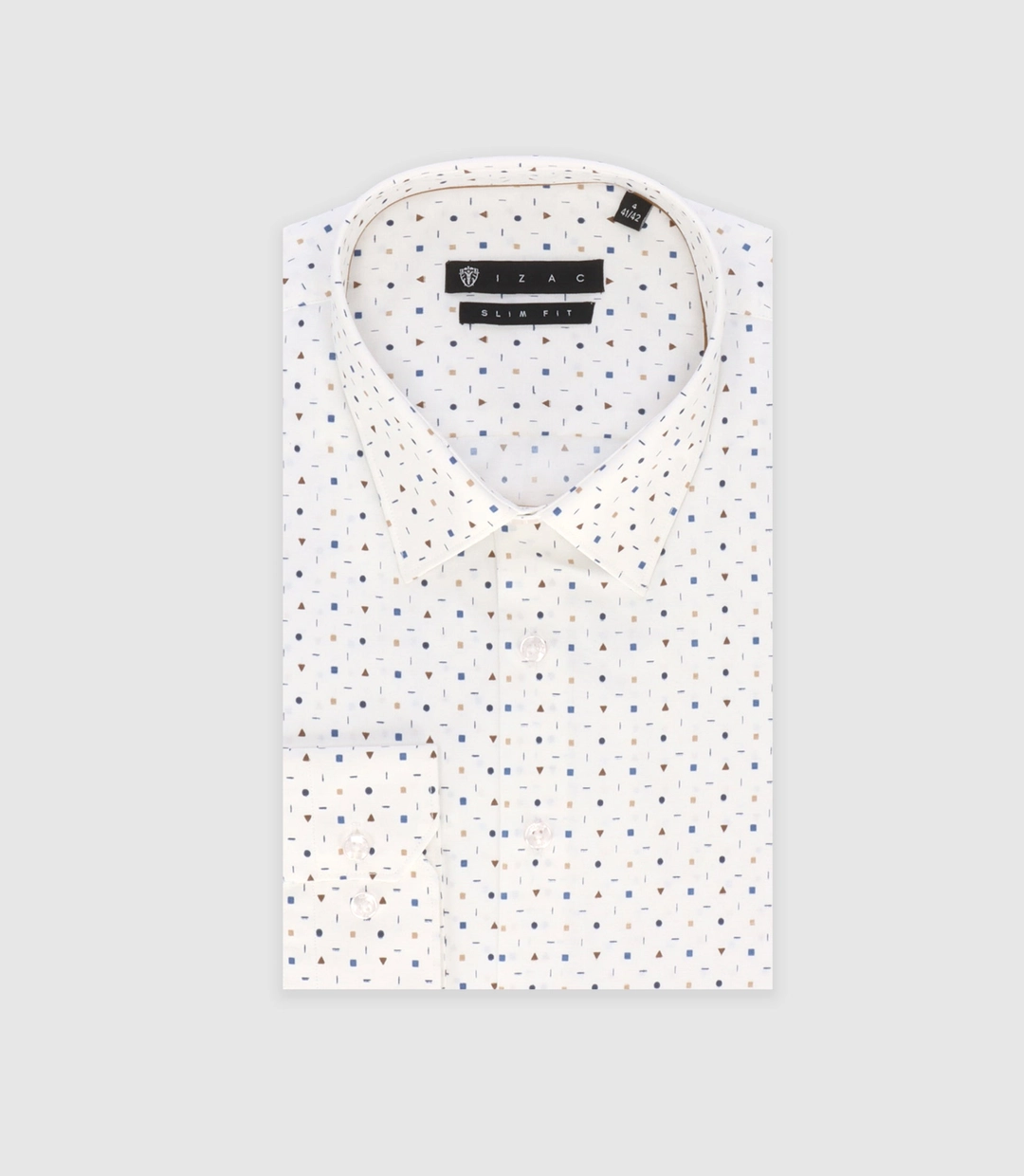 IZAC - Chemise ville blanche ''Tifast031''
